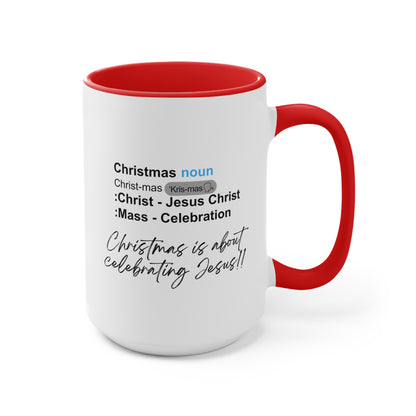 Meaning of Christmas Mug