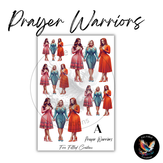 Prayer Warriors Sticker Collection