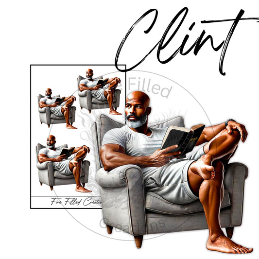 Clint- Sticker Sheet