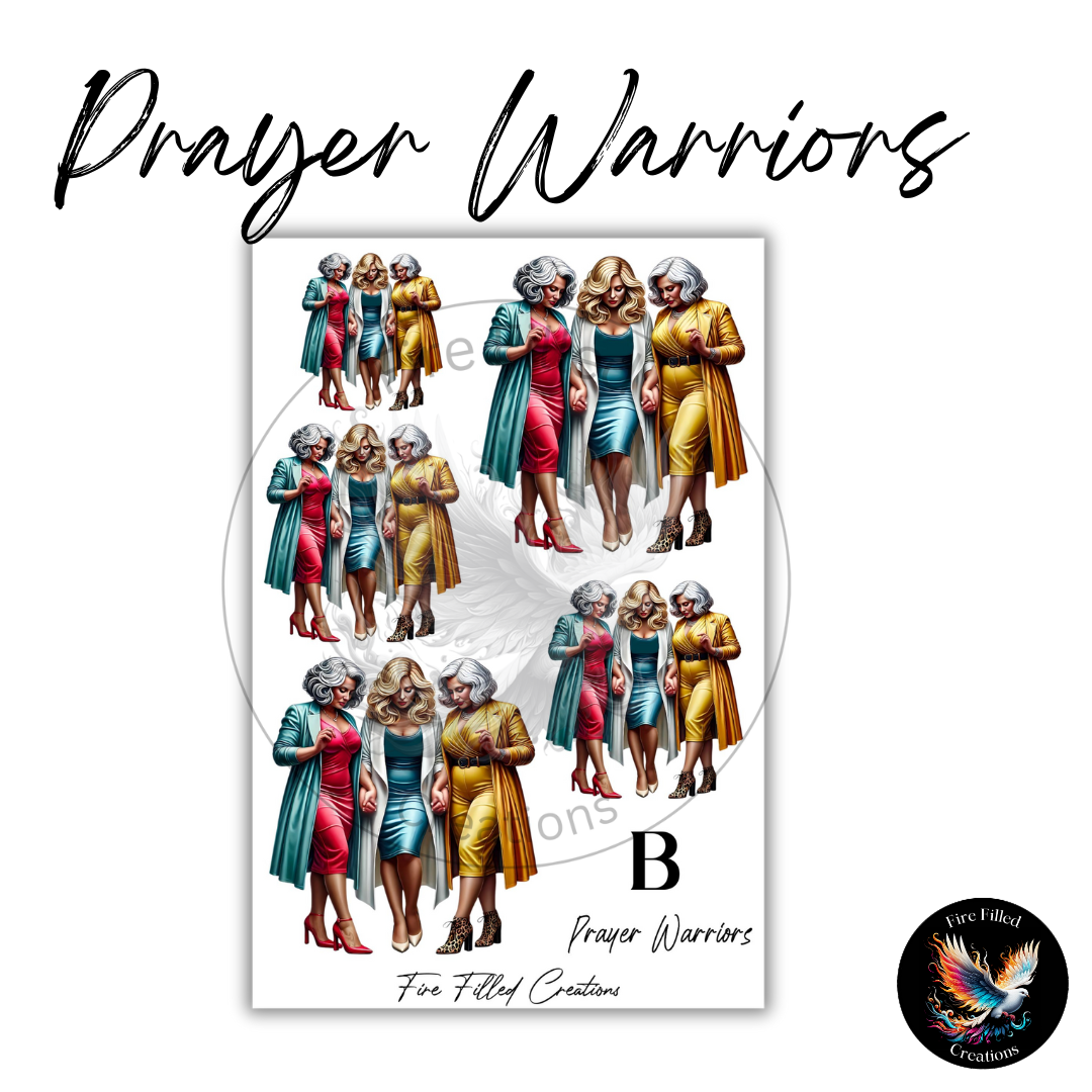 Prayer Warriors Sticker Collection