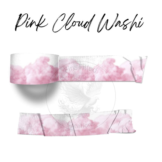 Pink Cloud Washi