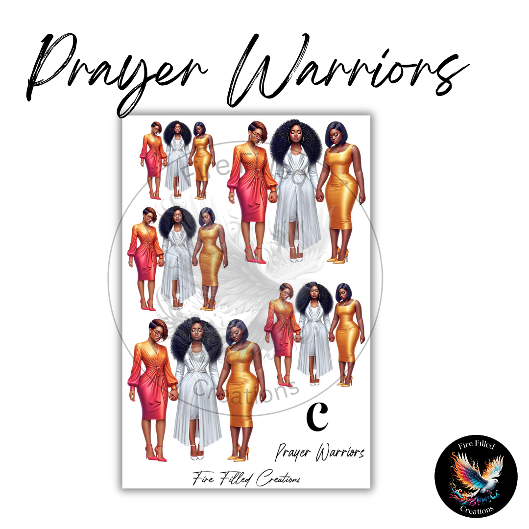 Prayer Warriors Sticker Collection