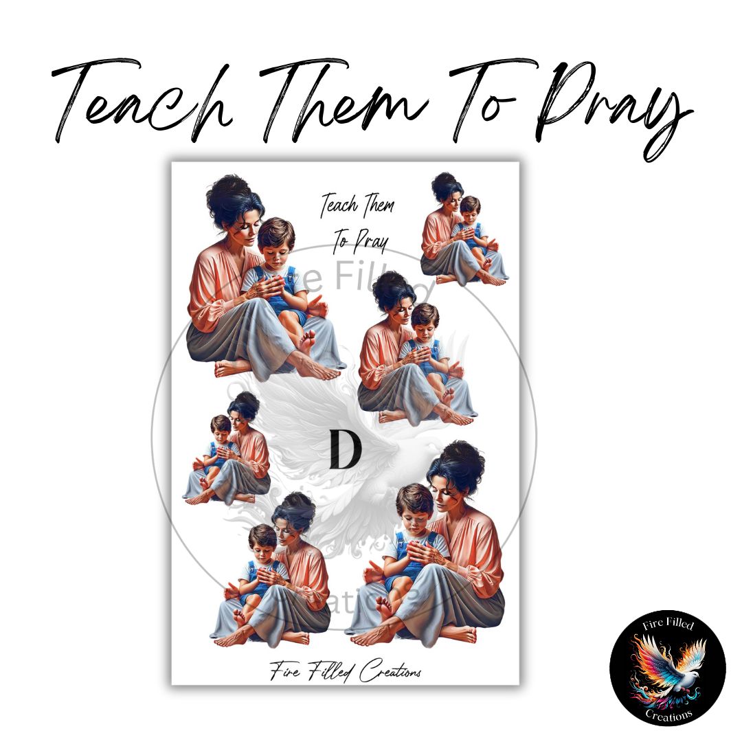 Teach Them To Pray Sticker Collection