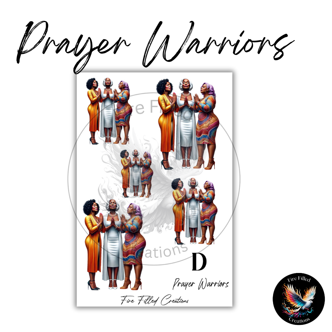 Prayer Warriors Sticker Collection