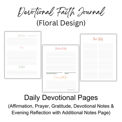 Devotional Faith Journal - Undated