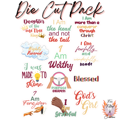 Affirmations - Sticker Sheets and Die Cuts