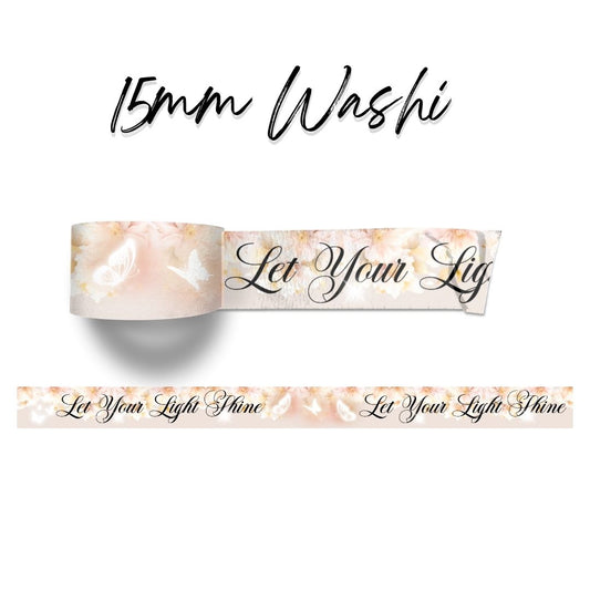 Let Your Light Shine Washi