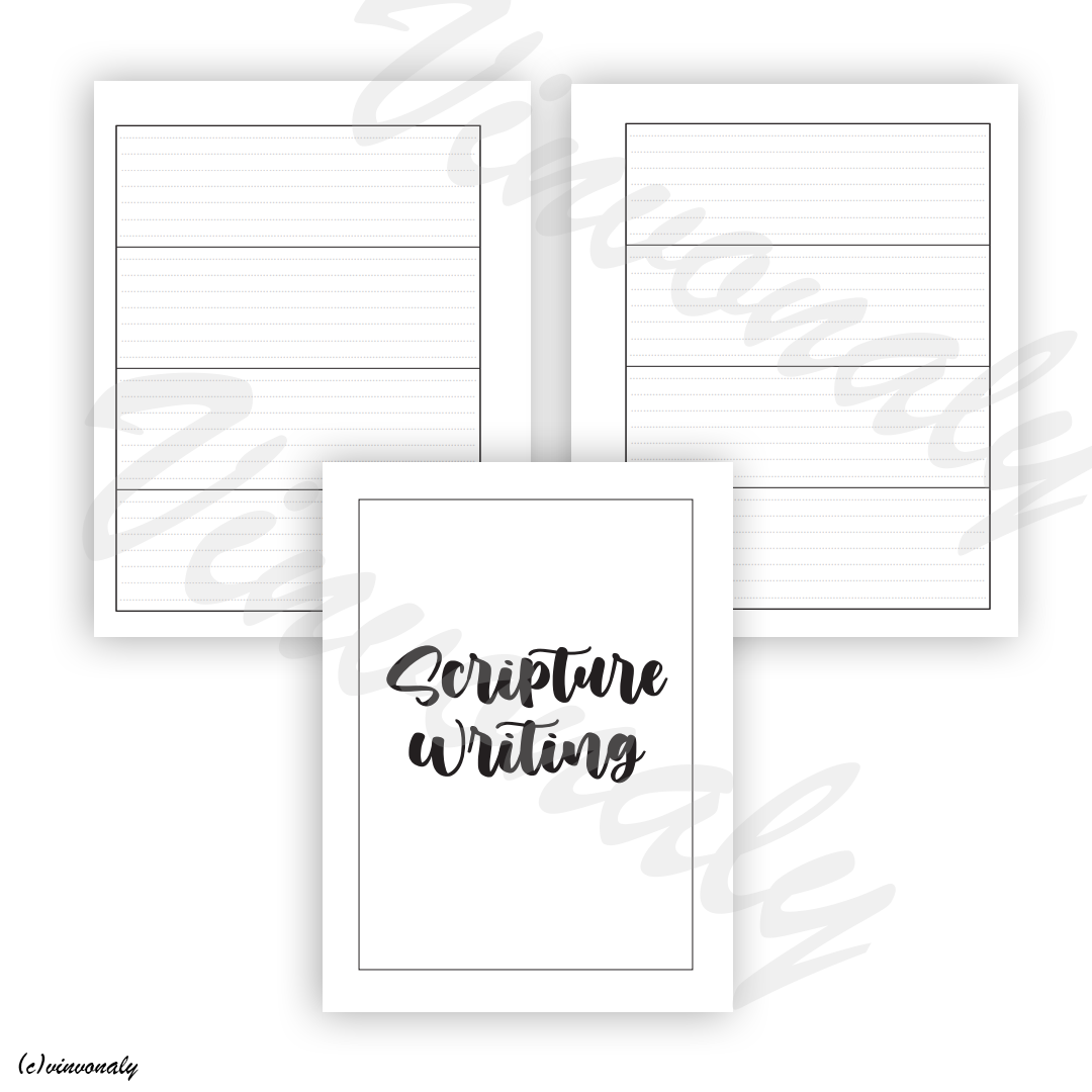 Faith Journaling Inserts - **Digital**