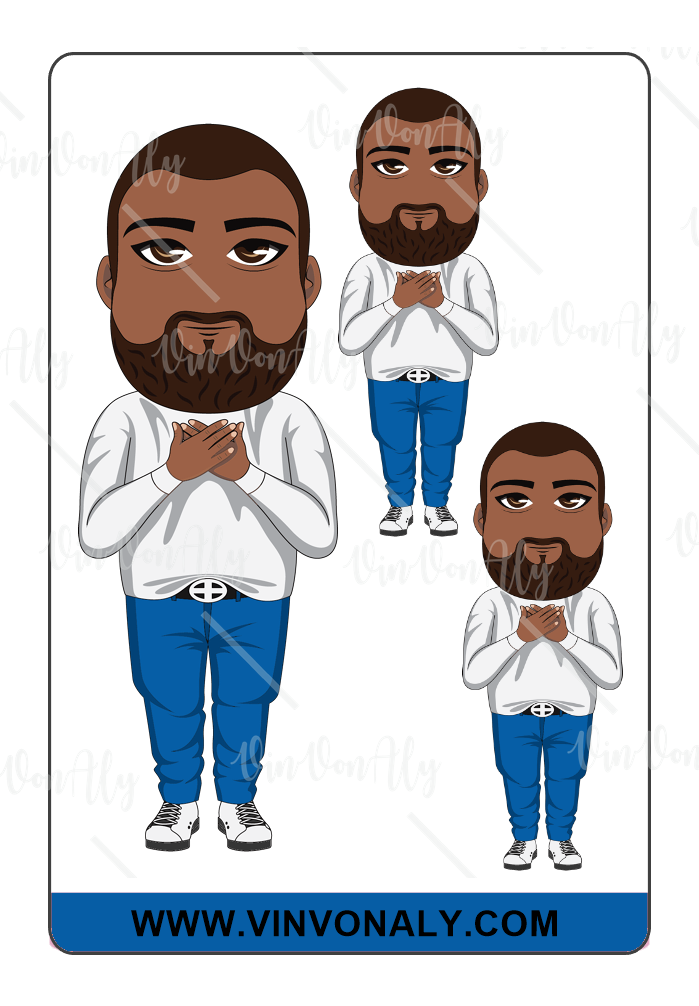 Brother Nigel Mini Faithful - Sticker Sheets and Die Cuts