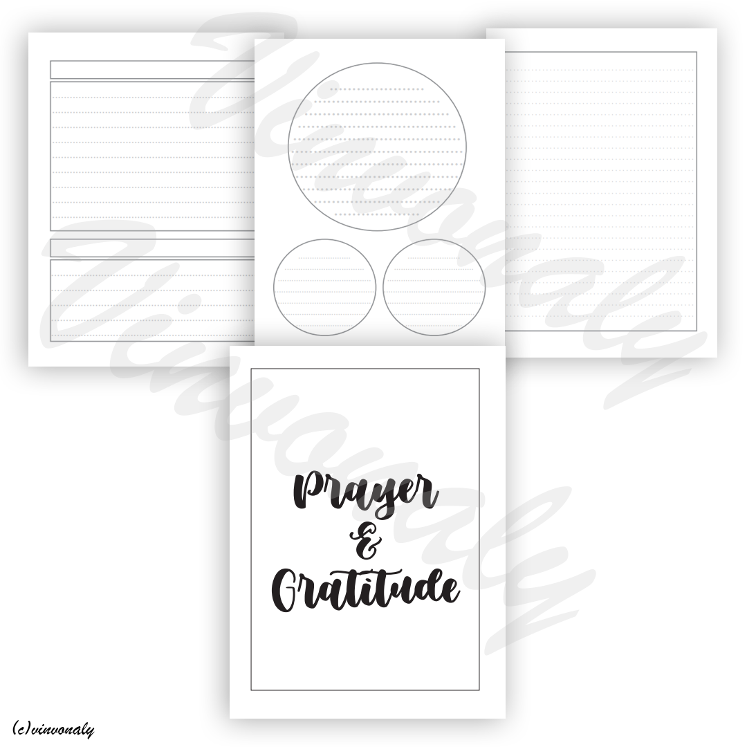 Faith Journaling Inserts - **Digital**